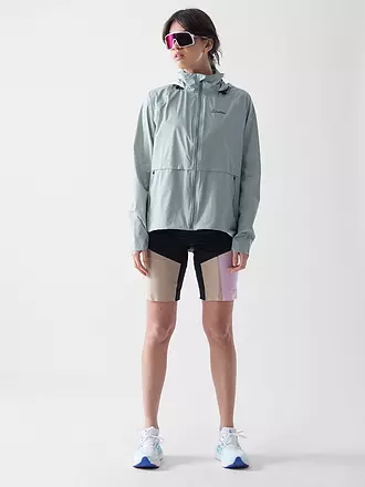 LÖFFLER | Chaqueta de ciclismo para mujer WPM Pocked CF con capucha | 